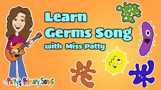 Learn Germs Song for Children Official Video  Health Song by Patty Shukla [upl. by Lanae]