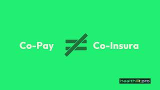 Understand CoPay vs CoInsurance Episode 4 [upl. by Koziarz]