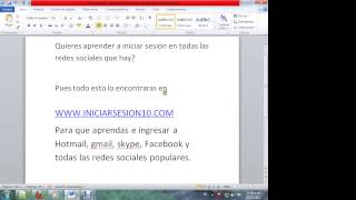 Iniciar sesion a las redes sociales [upl. by Kirbee]