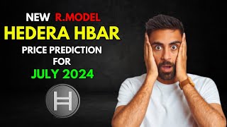 HBAR RModel Based HEDERA HBAR Price Prediction for JULY 2024 [upl. by Nazler]