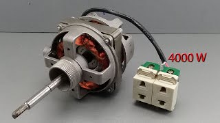 turn a fan into a high power generator 220v 4000w Free Energy [upl. by Holcomb]