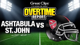 Great Clips OT Report Ashtabula St John vs Mathews [upl. by Riffle592]