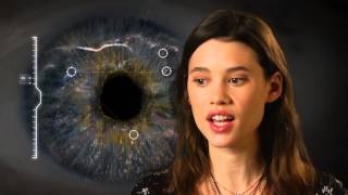 I Origins Astrid BergesFrisbey Behind the Scene Movie Interview  ScreenSlam [upl. by Asseret]