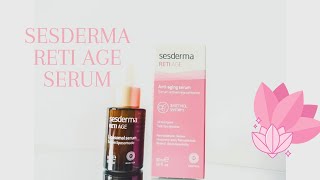 Sesderma Reti Age Serum Review ريفيو سيروم سيسديرما [upl. by Yeliw]