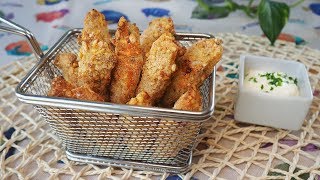 PALITOS de MERLUZA en Freidora de Aire o airfryer [upl. by Mount]