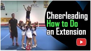 Cheerleading for Children  How to Do an Extension [upl. by Anestassia]