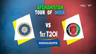 Highlights 1st T20I India vs Afghanistan  1st T20I  IND vs AFG [upl. by Ahsuat69]