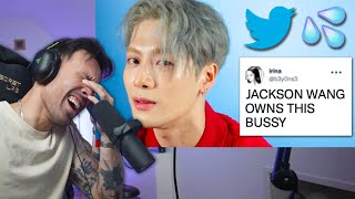 Jackson Wang Reads Thirst Tweets is HILARIOUS [upl. by Mayworm388]