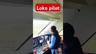 Loko pilot ladki chalate huerailway bhartiya automobile bhartiy indianrailways indian [upl. by Ahsirpac]