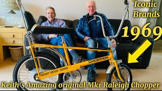 Owner Keith talks about his iconic Brand an original 1969 Mk1 Raleigh Chopper in super condition [upl. by Ahpla]