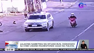 Lalaking nabiktima ng hitandrun dismayado sa hindi umano pagresponde agad ng  Balitanghali [upl. by Acina]