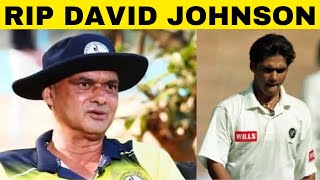 Former India fast bowler David Johnson passes away  Sports Today [upl. by Adolph758]