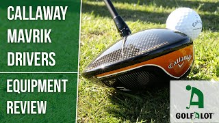 DRIVER HEAD TO HEAD Callaway MAVRIK vs MAVRIK Sub Zero  Golfalot Mavrik Drivers Review [upl. by Seldun]