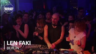 Len Faki Boiler Room Berlin DJ Set [upl. by Roxane]