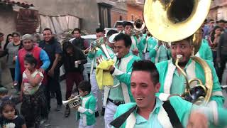 Carnaval barrio de la doctrina Tarímbaro Banda monarca [upl. by Arika219]