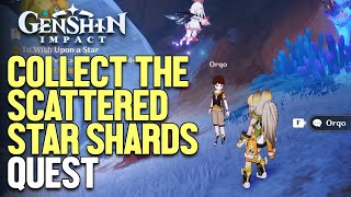 Collect the scattered star shards Genshin Impact [upl. by Haneekas]