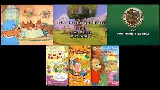 The Berenstain Bears And Too Much Birthday Clip [upl. by Wales]