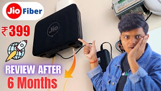 Still Worth It Jio Fiber 399 Plan Review After 6 Months ⚡️ [upl. by Harv403]