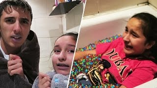 DEADLY ORBEEZ ICE BATH CHALLENGE WITH MY SISTER 😱 [upl. by Alyson]