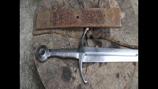 Forging a medieval sword the complete movie [upl. by Latnahc]