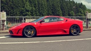 740HP Novitec Rosso Ferrari 430 Scuderia BiCompressor  REVS amp Start Up [upl. by Ahsinyd]