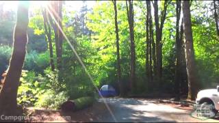 Potlatch State Park Campground Shelton Washington WA  CampgroundViewscom [upl. by Goober]