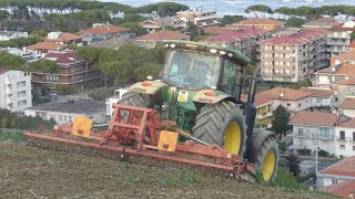 JD 8260R  KUHN HR5002  LANDINI TREKKER105  GASPARDO PINA  LAMBORGHINI 87490  Rullo ROSSI [upl. by Atnaloj]