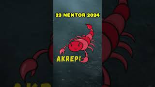 AKREPI  Horoskopi ditor 23 nentor 2024 [upl. by Wallack]