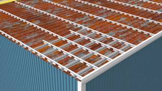 Roof Hugger Retrofit Solutions Animated Installation [upl. by Yremogtnom]