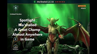 Raid Spotlight Mashalled [upl. by Nothgiel348]