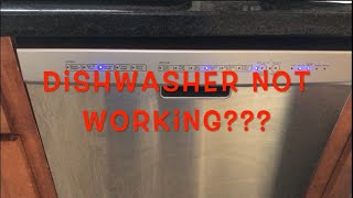 Kenmore Dishwasher  Cycle not starting fix [upl. by Heber977]