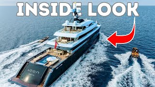 Touring a 600000 Per Week SuperYacht [upl. by Saudra627]