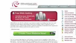 000webhost Tutorial How to set up your account and domain [upl. by Otinauj]