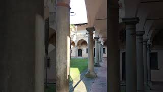 Chiostro di San Francesco Castiglion Fiorentino architecture art italy tuscany italiantown [upl. by Irollam36]