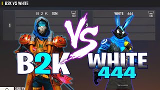 B2K VS WHITE 444  BORN2KILL VS WHITE 444 SCRIPT  ONLY RED DAMAGE ROOM  تحدي وايت ضد بورن تو كيل [upl. by Selrhc843]