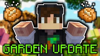 The GARDEN V2 Update Is Out Now Hypixel Skyblock [upl. by Eisej]