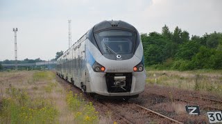 Bahnverkehr in Lauterbourg [upl. by Attenaej]