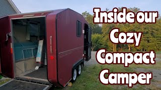 Take a look inside a Microlite Vymeron Our Cozy Camper Part 2 [upl. by Manton]