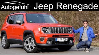 Jeep Renegade Facelift FULL REVIEW 2020  Autogefühl [upl. by Dumah]