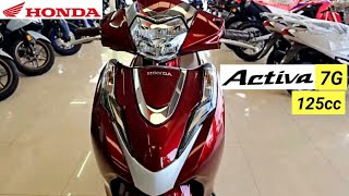 Honda Activa 7G 2024 Model Launched in india  Price  Features  Activa new 2024 Model [upl. by Tenom66]