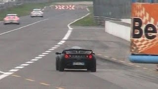 Lotus Exige Scura  In action on the track [upl. by Hessler]