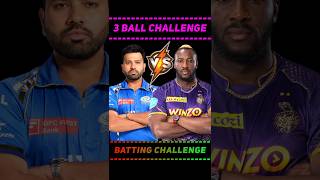 Rohit Sharma vs Andre Russell  3 Ball Challenging in RC™24  shorts sports gaming [upl. by Attiuqram]