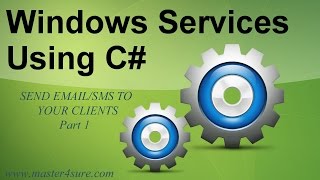 Create Windows Service using C [upl. by Ttik]