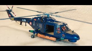 HOBBYBOSS 172 Westland Lynx Mk90  A Build In Pictures [upl. by Volotta]