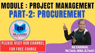 PART 2 PROCUREMENT  MODULE PROJECT MGMT  BSNL LDCE JTOT TO SDETll LICE SDE AGM BSNL [upl. by Staford]