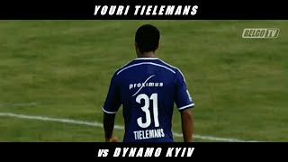 Youri Tielemans vs Dynamo Kyiv PreSeason Friendly 1415 [upl. by Eimam]