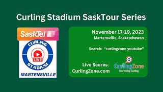 Kelly Knapp vs Brandon Zuravloff  Draw 1  Curling Stadium Martensville SaskTour Series [upl. by Talley]