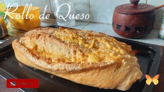 ¡Como hacer ROLLO DE QUESO vuelan en la mesa receta sin leche al estilo de MAMAGALLINA [upl. by Bendick]