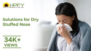 How To Get Rid Of Dry Stuffy Nose [upl. by Qifar]