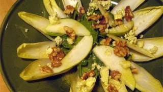 Arugula amp Endive Salad Recipe Video  Laura Vitale quotLaura In The Kitchenquot Episode 34 [upl. by Martinsen113]